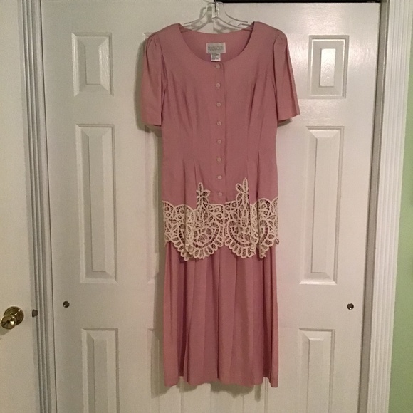 Dress with Lace - Picture 1 of 3